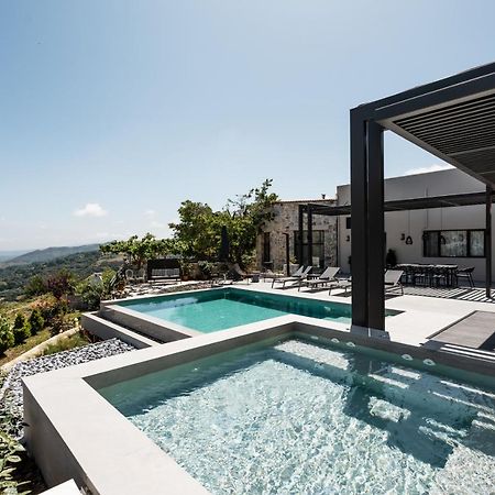 Eumelia Iconic Villa, With Heated Pool & Whirlpool, By Thinkvilla Asi Gonia Kültér fotó