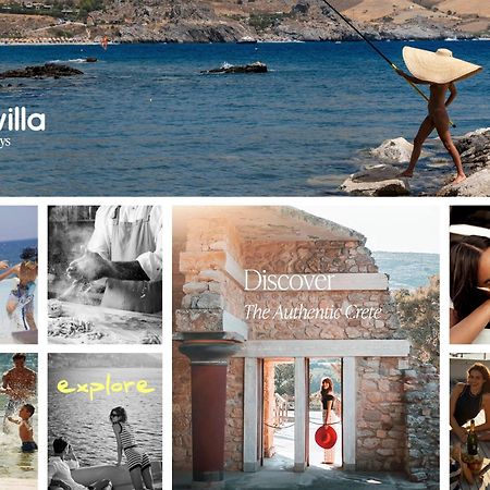 Eumelia Iconic Villa, With Heated Pool & Whirlpool, By Thinkvilla Asi Gonia Kültér fotó